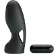 Vibrator tip deget, silicon, Negru