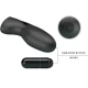 Vibrator tip deget, silicon, Negru