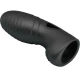 Vibrator tip deget, silicon, Negru