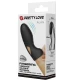 Vibrator tip deget, silicon, Negru