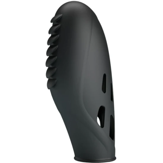 Vibrator tip deget, Silicon, Negru