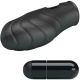 Vibrator tip deget din silicon, Negru