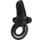 Inel Vibrator - Stimulator Clitoris, Negru, BI-210203