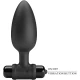 Plug anal vibrator, Negru
