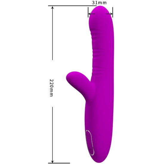 Vibrator multifunctional, violet