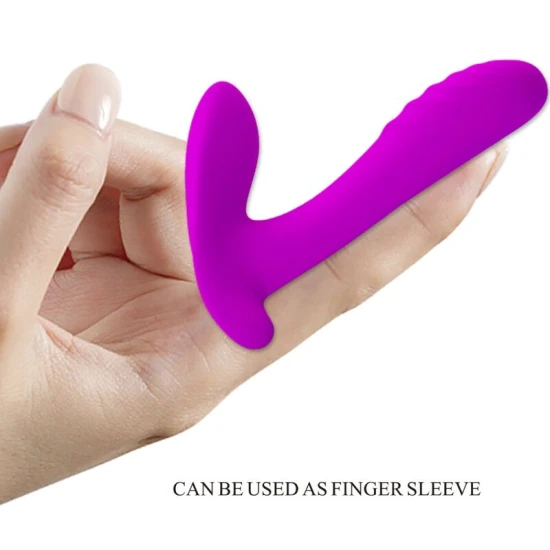 Vibrator Pretty Love - 12 Vibrații, Mov, BI-014850W