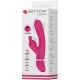 Vibrator Rabbit multifuncțional din silicon, roz