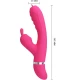 Vibrator Rabbit multifuncțional din silicon, roz