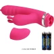 Vibrator Rabbit multifuncțional din silicon, roz