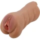 Masturbator dublu premium din TPR, impermeabil