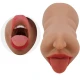 Masturbator dublu premium din TPR, impermeabil