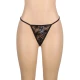 SUBBLIME - Rochie tip babydoll din dantelă, cu bretele ajustabile, Negru S/M