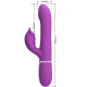 Vibrator și stimulator 4 în 1 multifuncțional, Roz