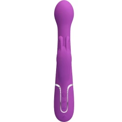 Vibrator iepure 3 în 1 multifuncțional, Roz