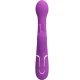 Vibrator iepure 3 în 1 multifuncțional, Roz