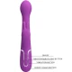 Vibrator iepure 3 în 1 multifuncțional, Roz