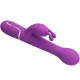 Vibrator iepure 3 în 1 multifuncțional, Roz