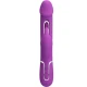 Vibrator iepure 3 în 1 multifuncțional, Roz