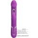 Vibrator iepure 3 în 1 multifuncțional, Roz