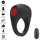 Inel Vibrator Clover - 10 Vibrații, Negru, Mărime Unică