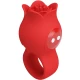 Vibrator deget - 10 funcții de vibrație, Roșu, Model JAE