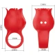 Vibrator deget - 10 funcții de vibrație, Roșu, Model JAE