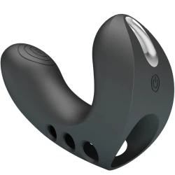 CAMELIA - Vibrator tip deget, Negru