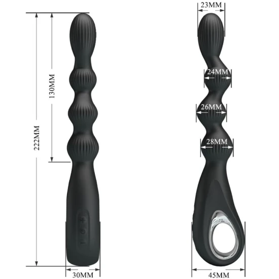 Vibrator Model Federer, Negru