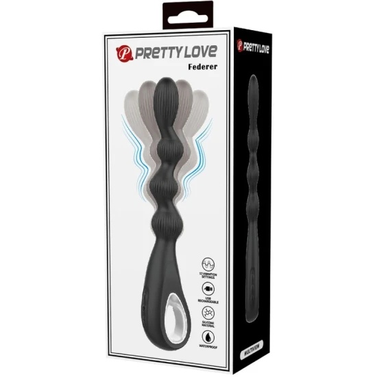 Vibrator Model Federer, Negru