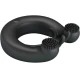 Inele vibratoare, stimulator clitoridian, Roz/Negru