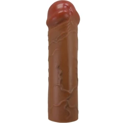 Manșon penis cu extensie 2,5 cm, mulat