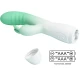 Vibrator Cerberus Rabbit - 30 Funcții de Vibrație, Verde, Mărime Slim.