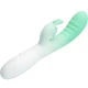 Vibrator Cerberus Rabbit - 30 Funcții de Vibrație, Verde, Mărime Slim.