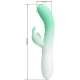 Vibrator Cerberus Rabbit - 30 Funcții de Vibrație, Verde, Mărime Slim.