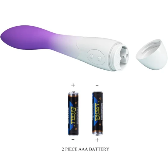 Vibrator G-Spot - 30 Vibrații, Mov, BI-014220-A6