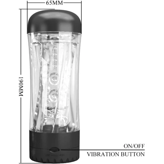Masturbator Multi-Speed - Negru, BM-00900T94