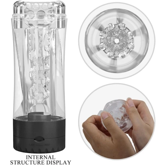 Masturbator Multi-Speed - Negru, BM-00900T94