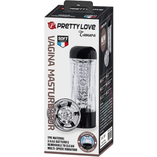 Masturbator Multi-Speed - Negru, BM-00900T94