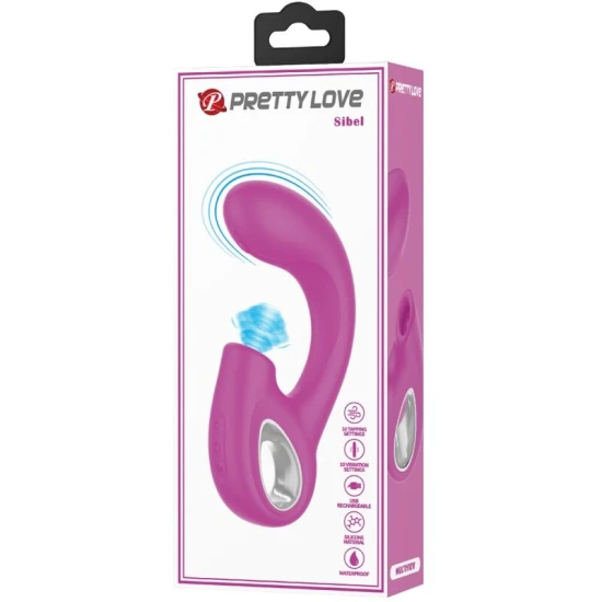 Vibrator G-Spot - Stimulator Clitoris, Mov, Mărime Unică