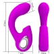 Vibrator G-Spot - Stimulator Clitoris, Mov, Mărime Unică