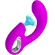 Vibrator G-Spot - Stimulator Clitoris, Mov, Mărime Unică