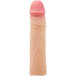 Mâneca pentru penis, cu extensie 7,6 cm, Flesh