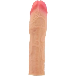 Mâneacă penis Stevenson cu extensie 7,6 cm, Flesh