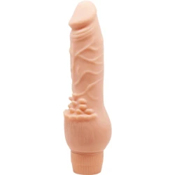 Vibrator tip dildo realist, Fleshy/Roz-bej