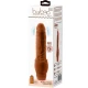 Vibrator realist, 19.5 cm, mulatto