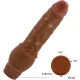 Vibrator realist, 19.5 cm, mulatto