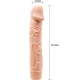 Dildo Realist Bob, Vibrator, 22.5 Cm, Bej