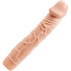 Dildo Realist Bob, Vibrator, 22.5 Cm, Bej