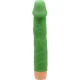 Vibrator realist tip dildo, 22,5 cm, Verde