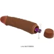 VIBRATOR REALIST, 19.5 CM, MULATTO